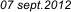 07 sept.2012