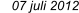 07 juli 2012