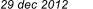 29 dec 2012